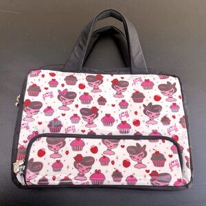 Fluff Cupcake Girl iPad or Laptop Bag Used Condition